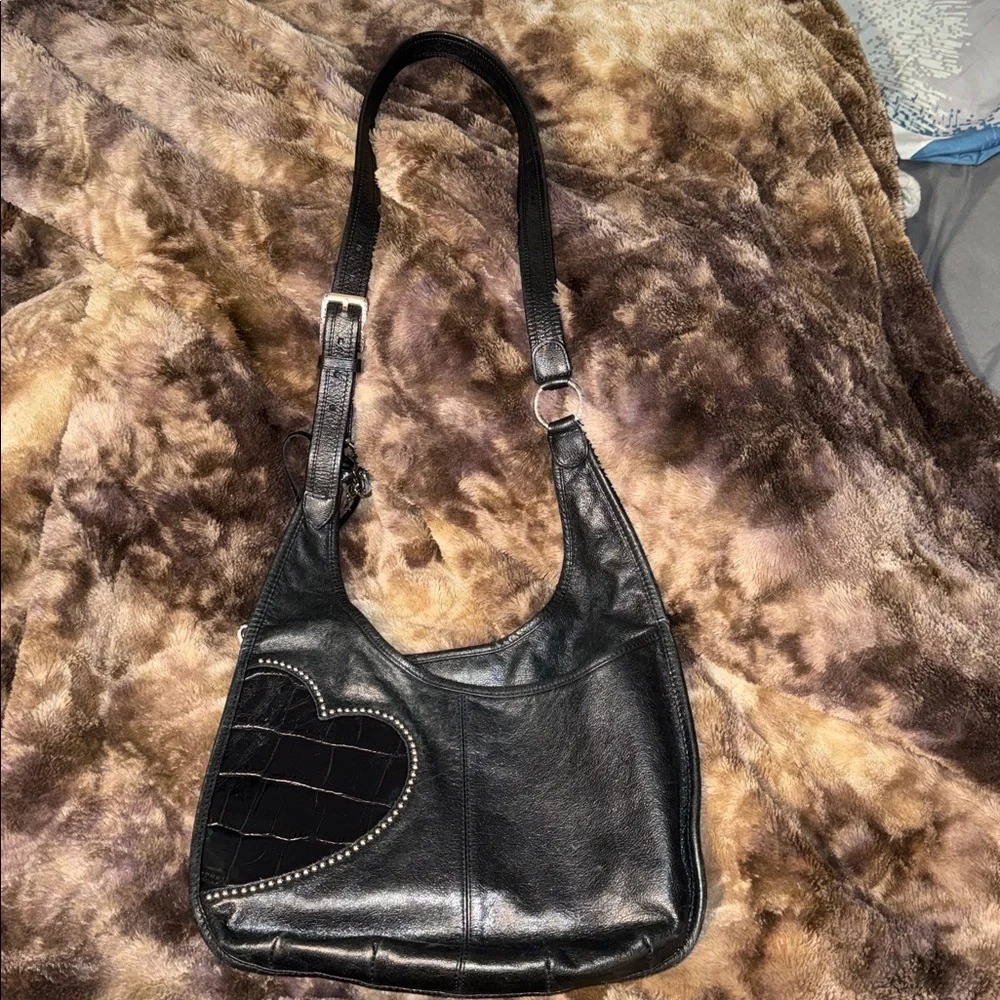 Brighton leather crossbody/shoulder-large good condition - Picture 3 of 12